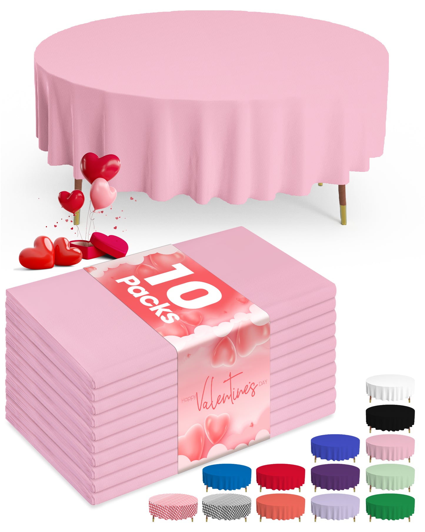 Table Cloth for Valentines Day Decorations