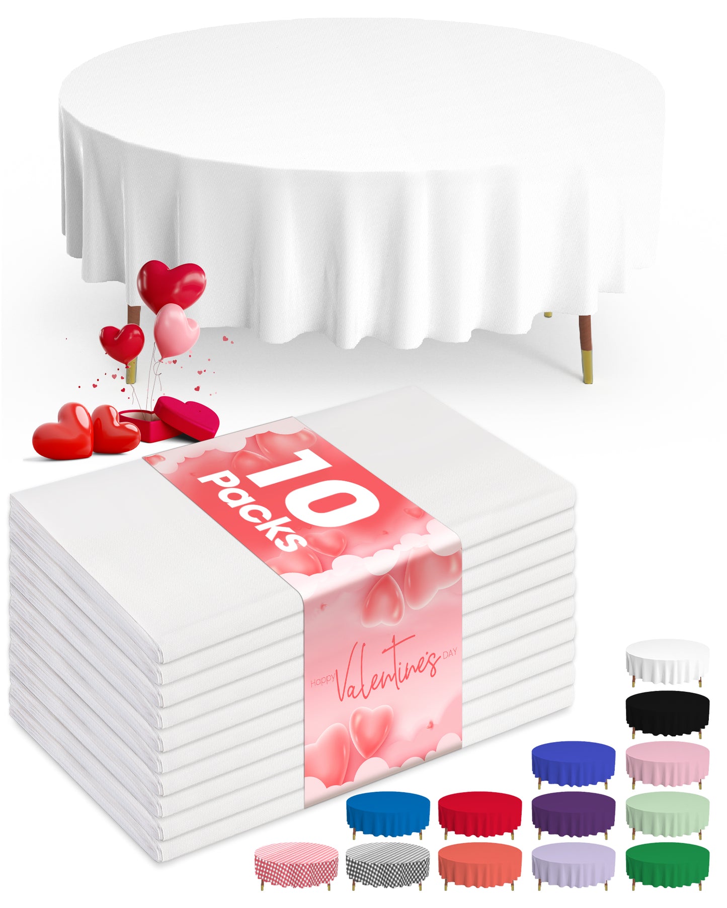 Table Cloth for Valentines Day Decorations