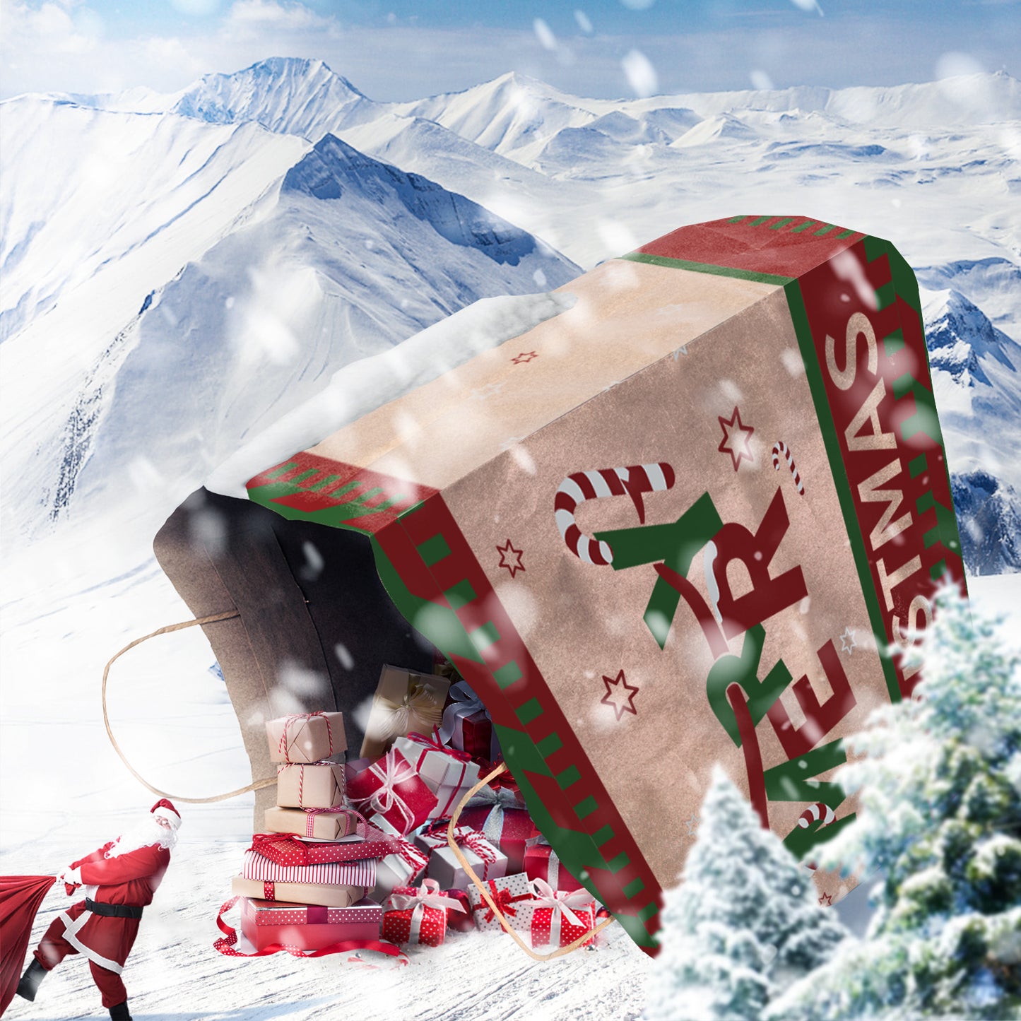 Pureegg Christmas gife bags 50 Pack