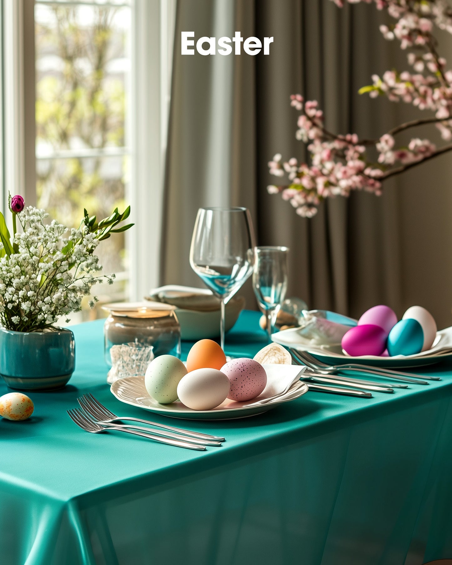 Pureegg Plastic Table Cloth 10 Pack, 54 x 108 Inch Disposable Table Cloths for Party, Picnic and Wedding, Rectangle