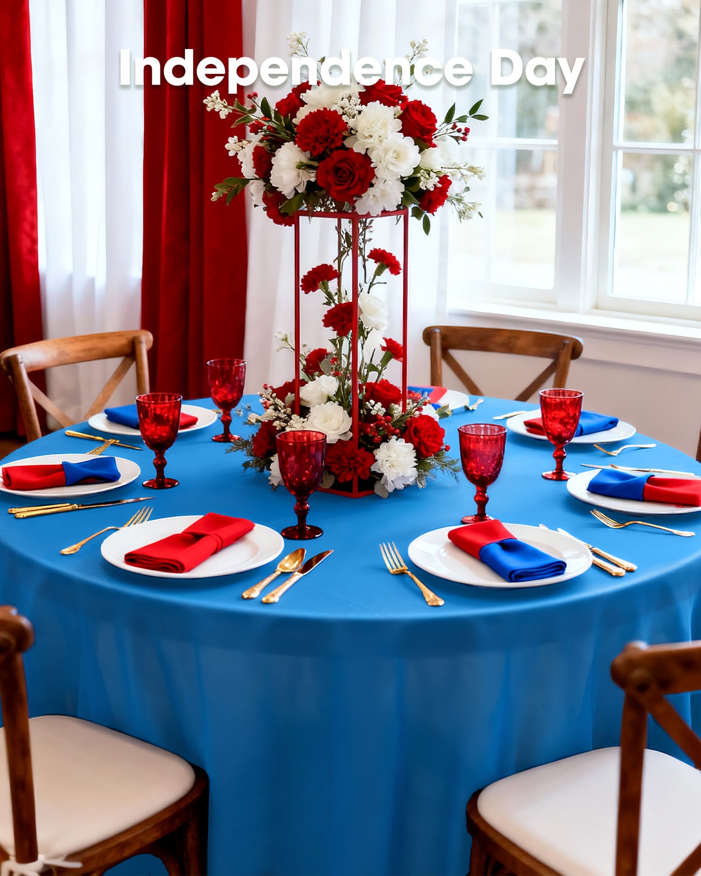 Pureegg Plastic Table Cloth Disposable 10 Pack, 84'' Round Table Cloths, Party, Picnic, Wedding, Decorative Tablecloths, Round, White Plastic Cover, Leakproof & Sturdy