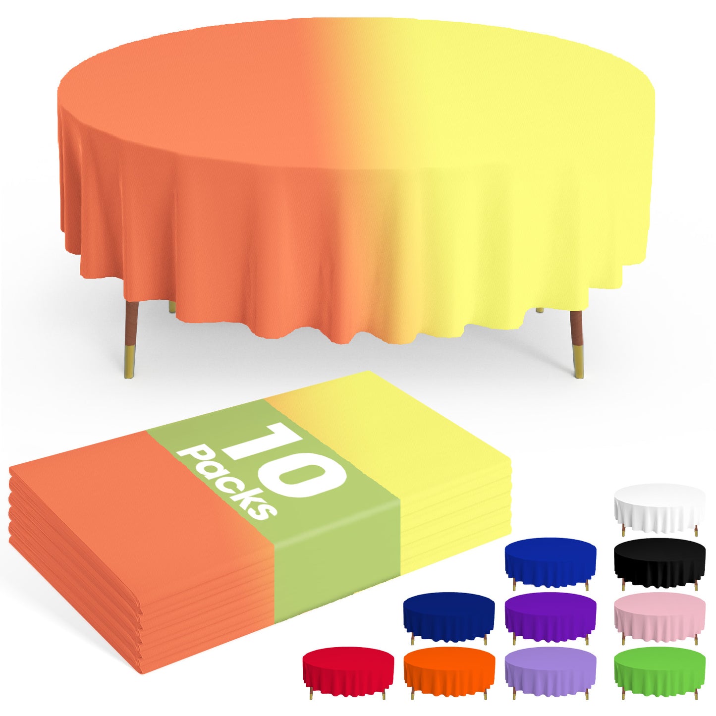 colorful tablecloth