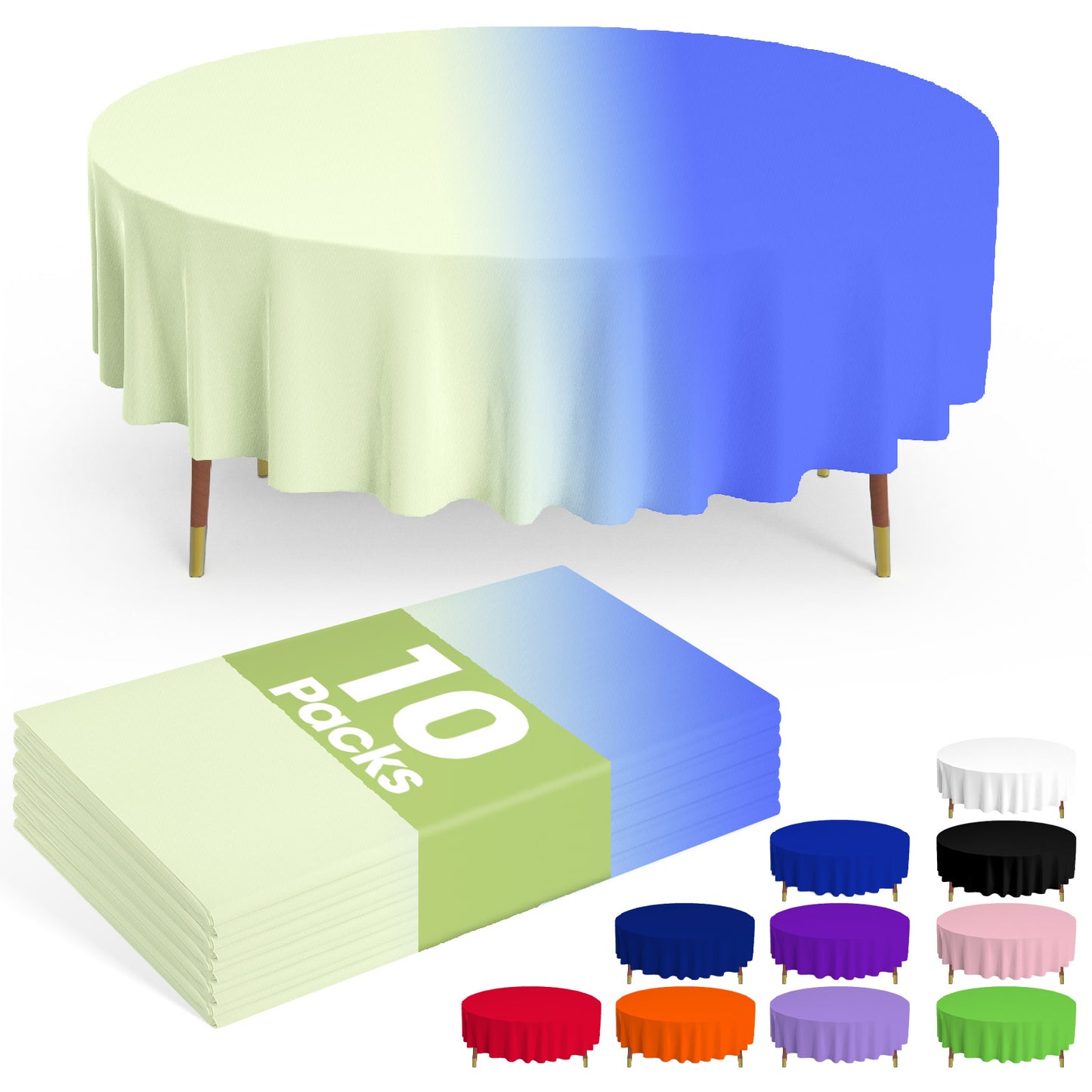 colorful tablecloth