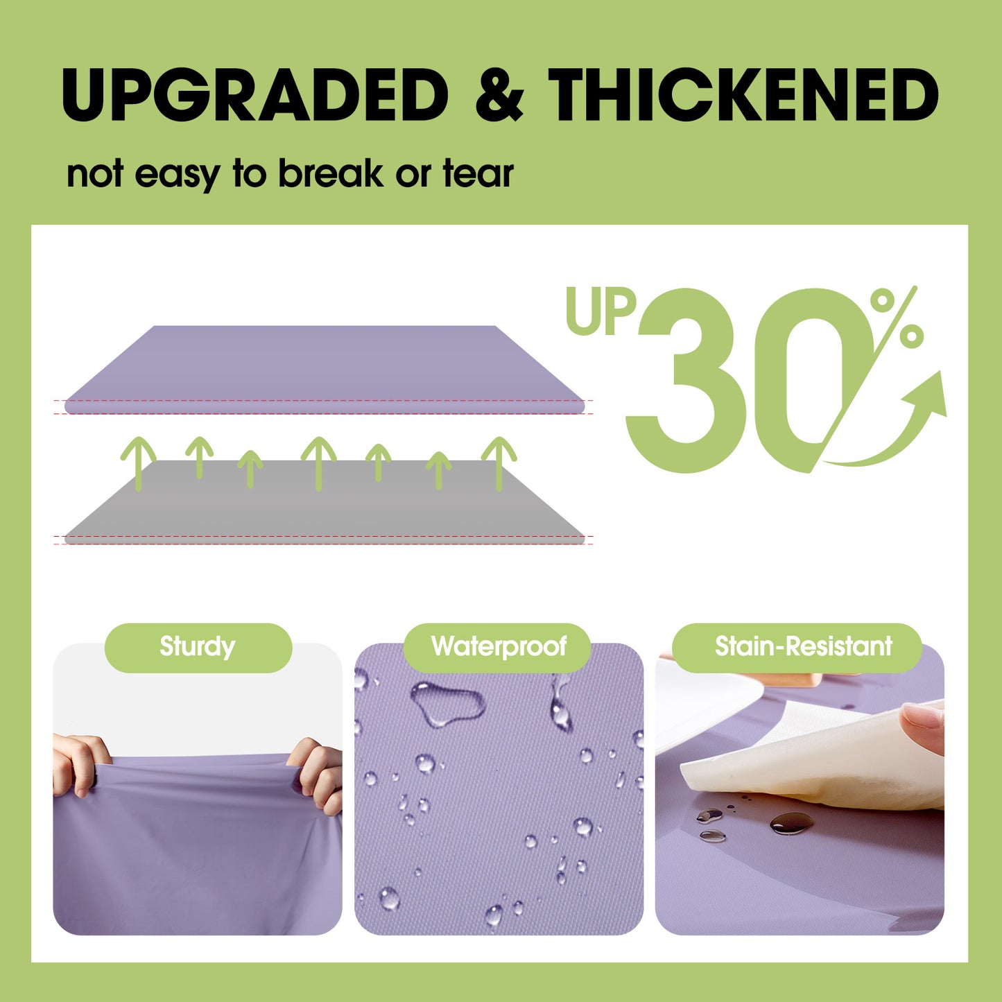 Pureegg Plastic Table Cloth Disposable - 10 Pack, Disposable Table Cloths for Parties, Decorative Tablecloths for Rectangle Tables, 54''x108'' White Plastic Tablecloth, Leakproof & Sturdy